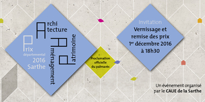 Award of the department Sarthe Winner category architecture 1